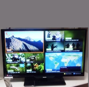 SmartTV aplikace Tierwelt