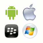 Android Apple Blackberry Windows Phone apps