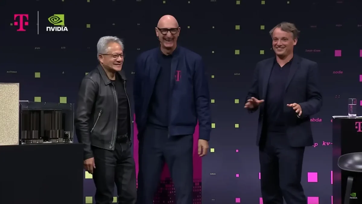 Huang, Hottgents a Klein AI industrial cloud konference