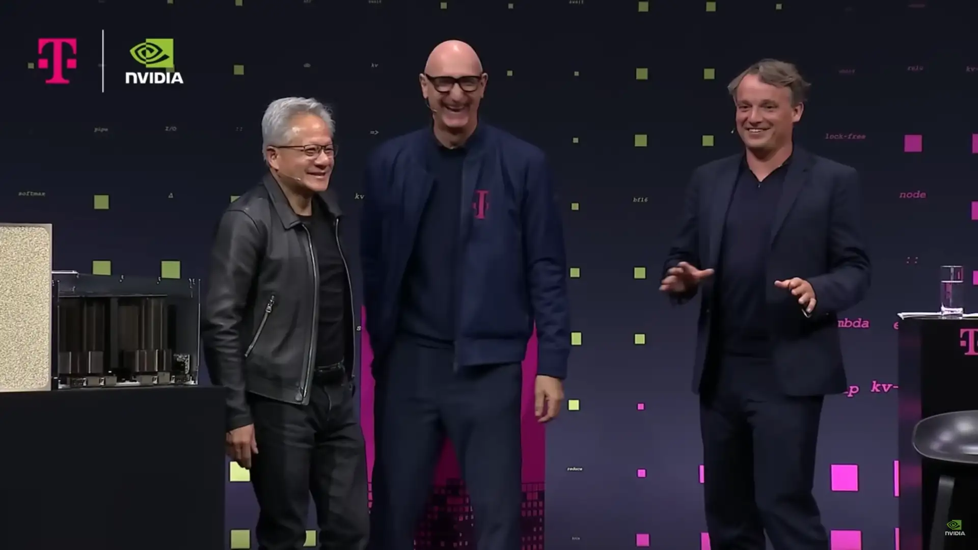 Huang, Hottgents a Klein AI industrial cloud konference